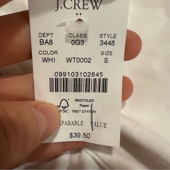 J crew Long-sleeve jersey tee - Picture 4 of 4